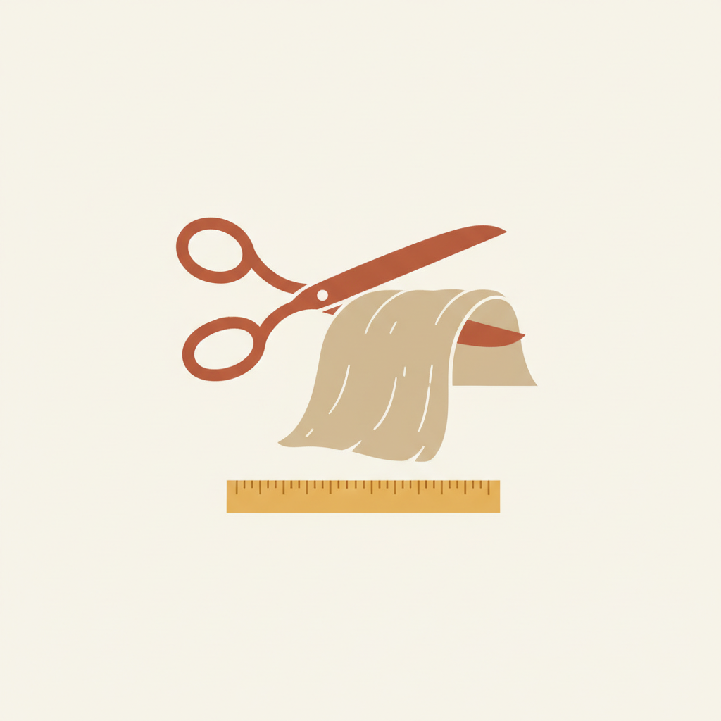 Stap 2 - Op maat knippen